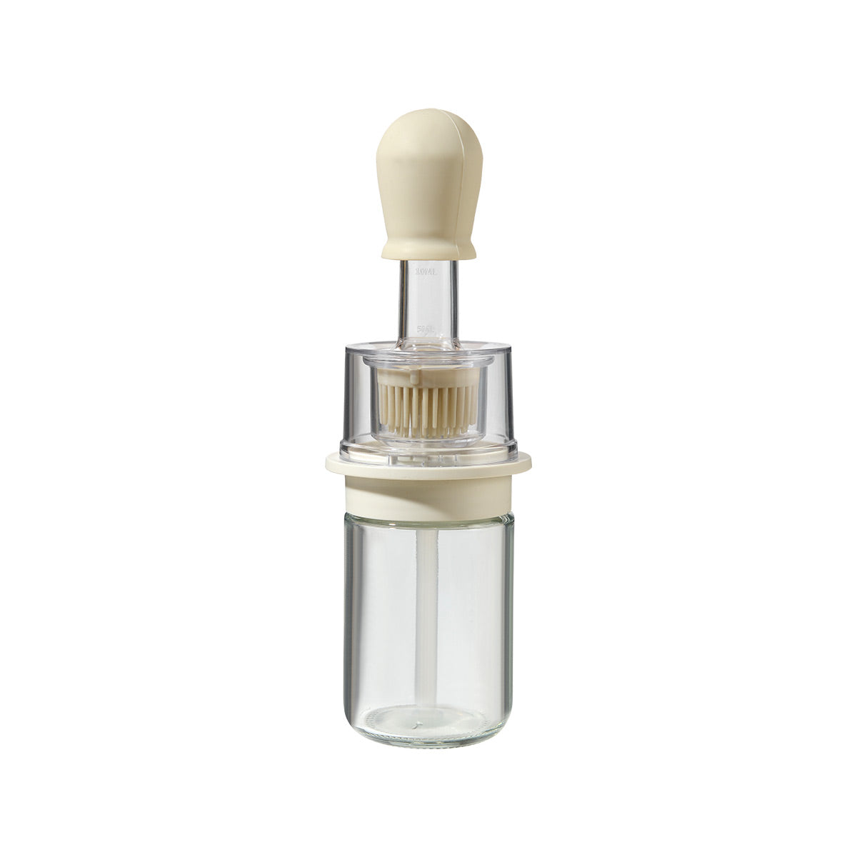 KUBOZN® 2-in-1 Glass Oil Bottle with Integrated Brush — The Precision Squeeze-to-Baste Solution for Fresh-Separated, Mess-Free Cooking